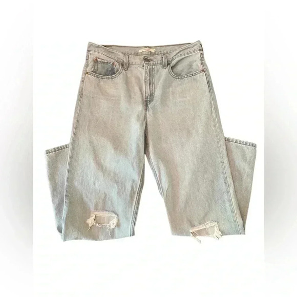 Levi’s Low Pro Straight Jeans Size 31 Light Wash - Picture 1 of 10